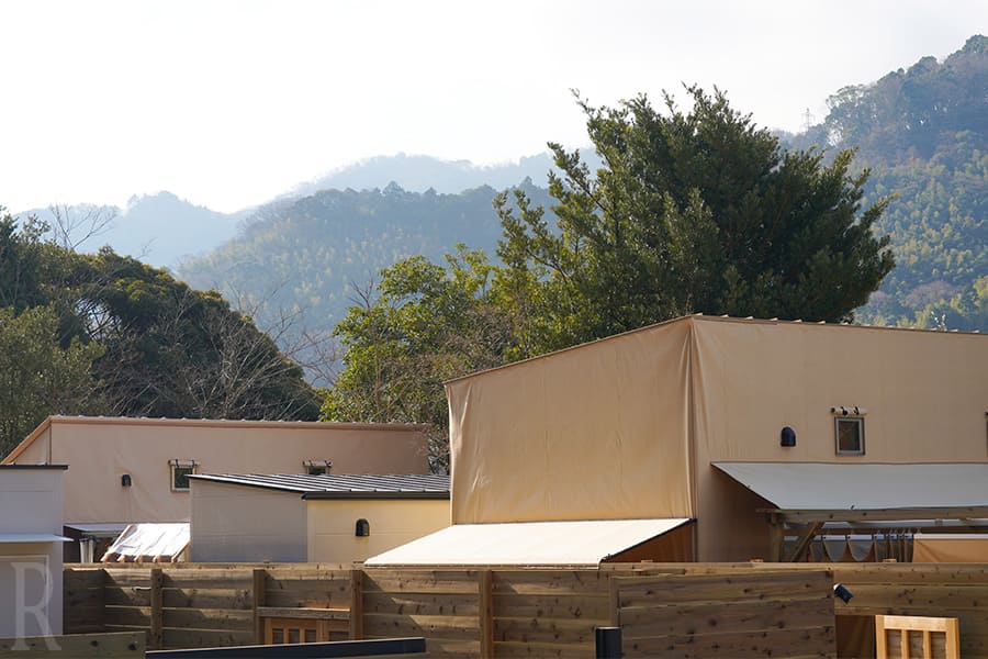 秋のTHE BASE GLAMPING YUGAWARA