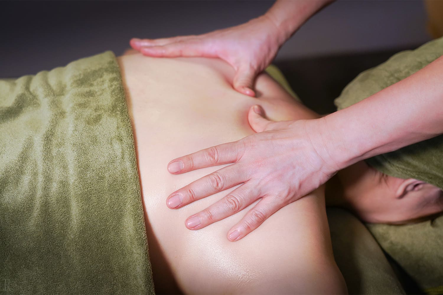 オイルトリートメント＆ホットストーン