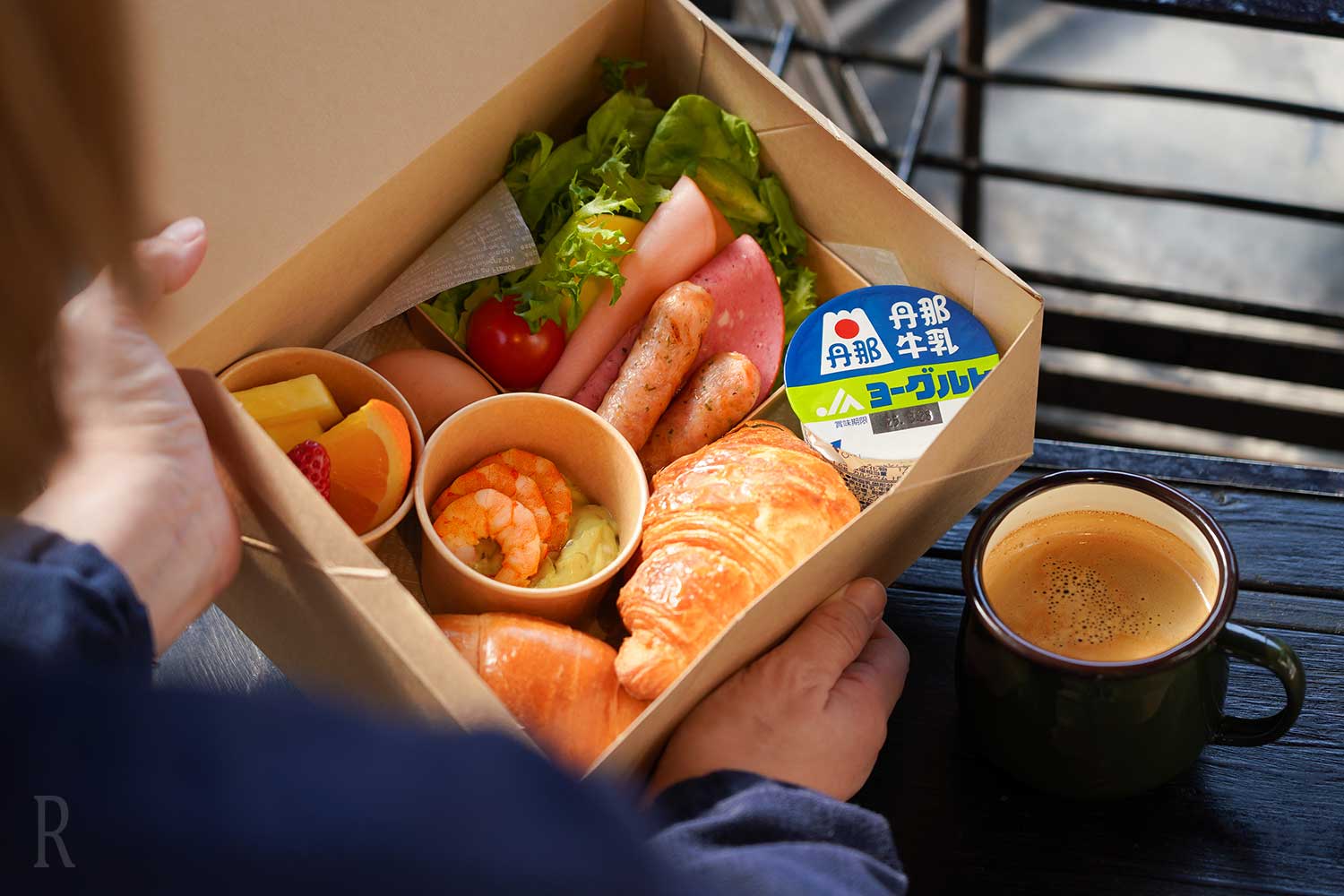 朝食